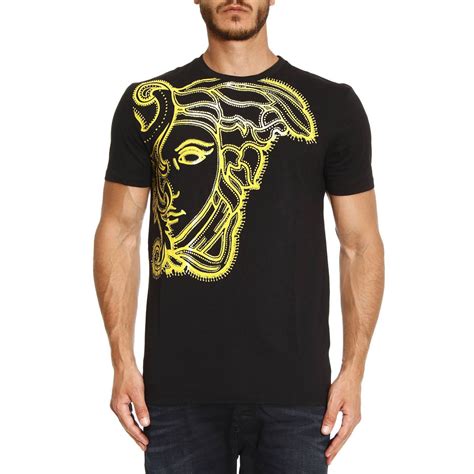 uomo versace t shirt pezzotta|versace vest men's.